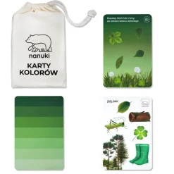 Nanuki Karty Kolorów
