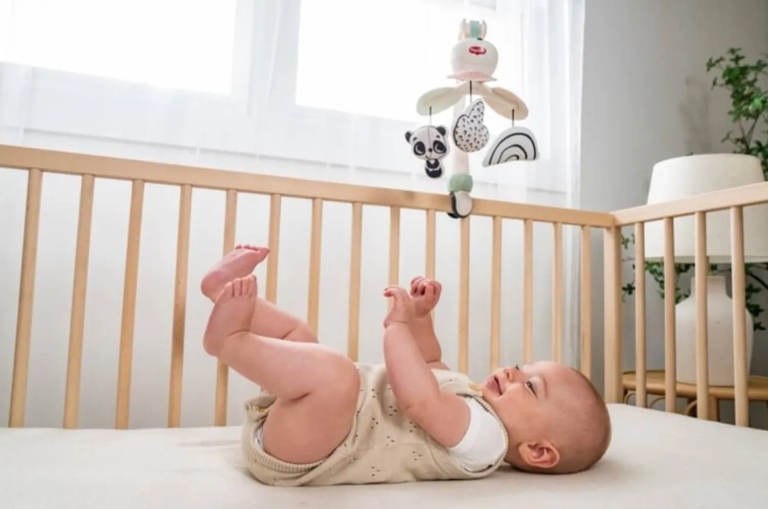 Tiny Love Karuzela podróżna 3w1 Decor - czarno-biała