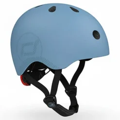 Dzieci Scootandride Kask M-L dla starszych dzieci i nastolatków Steel