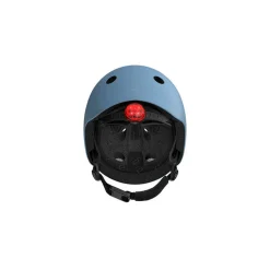 Dzieci Scootandride Kask M-L dla starszych dzieci i nastolatków Steel