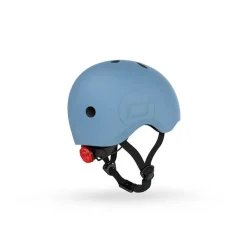 Dzieci Scootandride Kask M-L dla starszych dzieci i nastolatków Steel