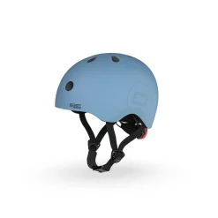 Dzieci Scootandride Kask M-L dla starszych dzieci i nastolatków Steel