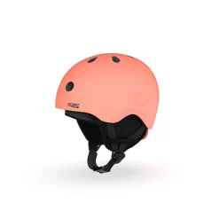 Dzieci Scootandride Kask narciarski zimowy S-M dzieci 3+ Peach