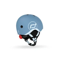 Dzieci Scootandride Kask narciarski zimowy XXS-S dzieci 1+ Steel
