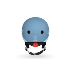 Dzieci Scootandride Kask narciarski zimowy XXS-S dzieci 1+ Steel