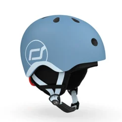 Dzieci Scootandride Kask narciarski zimowy XXS-S dzieci 1+ Steel