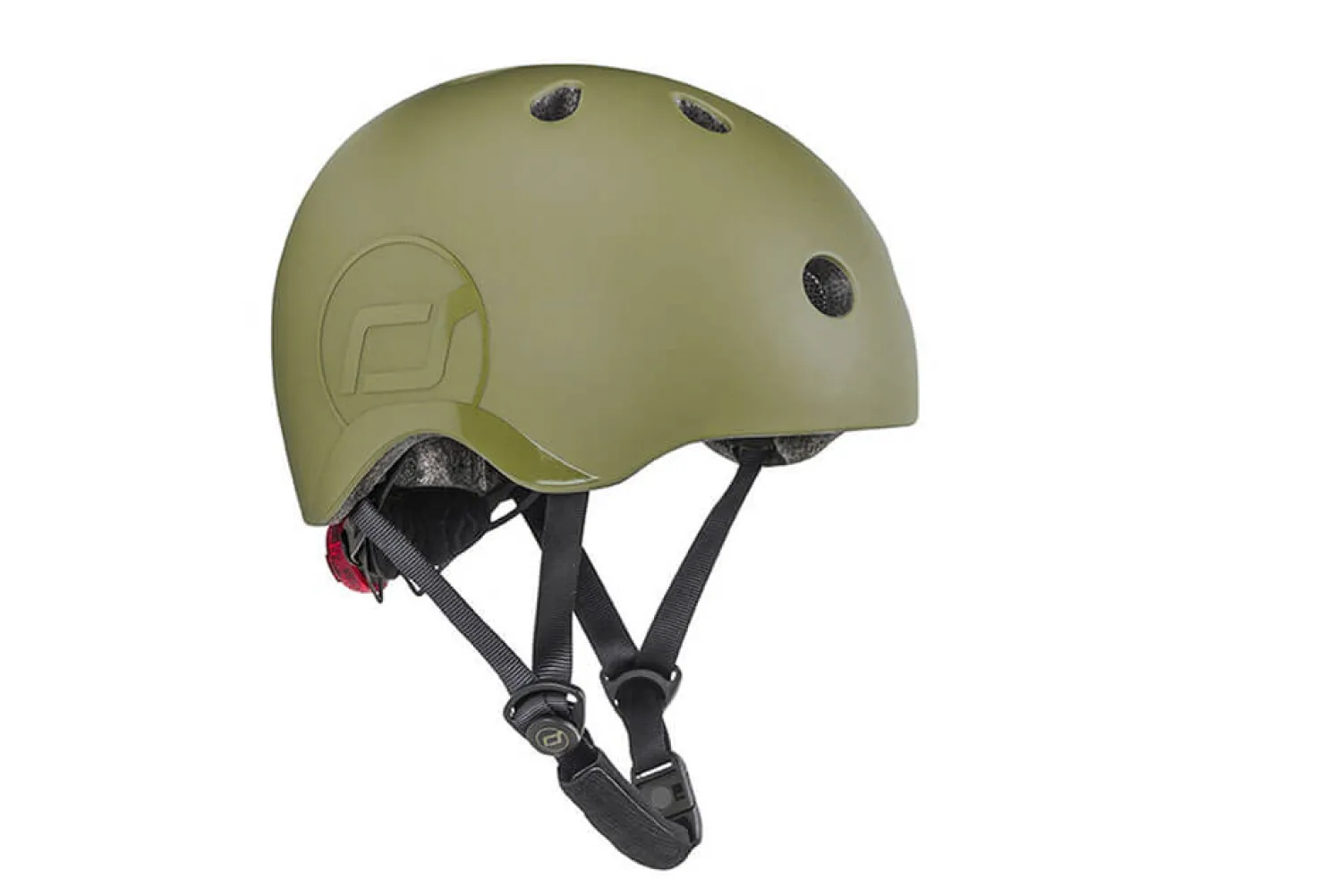 Dzieci Scootandride Kask S-M dla dzieci 3+ Olive