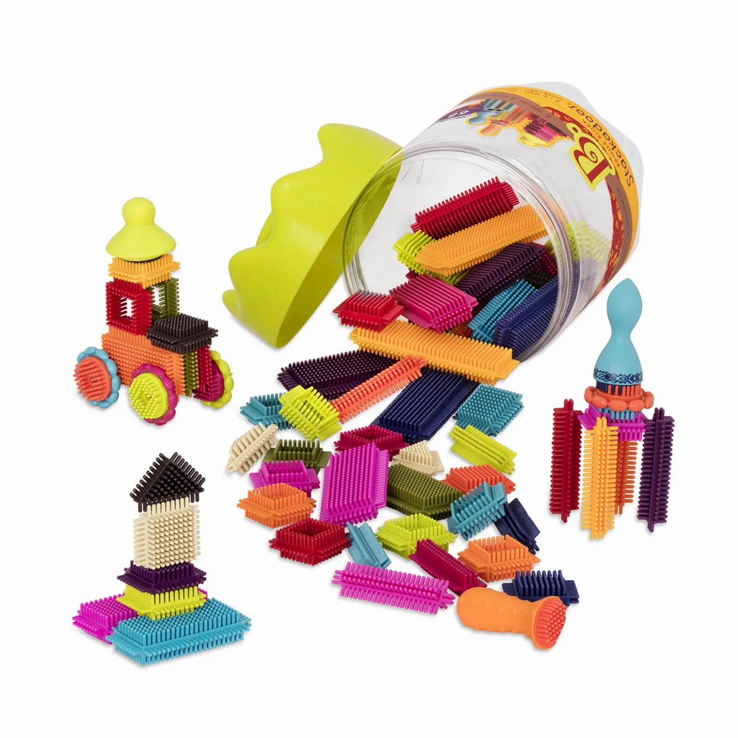 B.Toys Klocki jeżyki w słoju