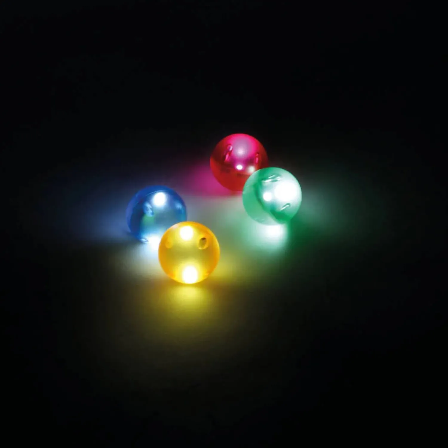 Cleverclixx Klocki magnetyczne Ball Run Dazzling Lights Pack Intense - 100 el.
