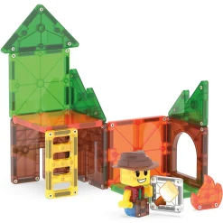 Magna-Tiles Klocki Magnetyczne Camp Out, 16 el.