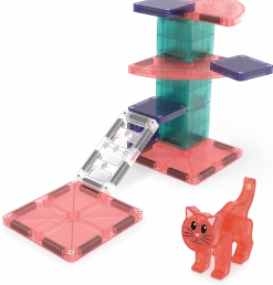 Magna-Tiles Klocki Magnetyczne Cat Tree 13 el.