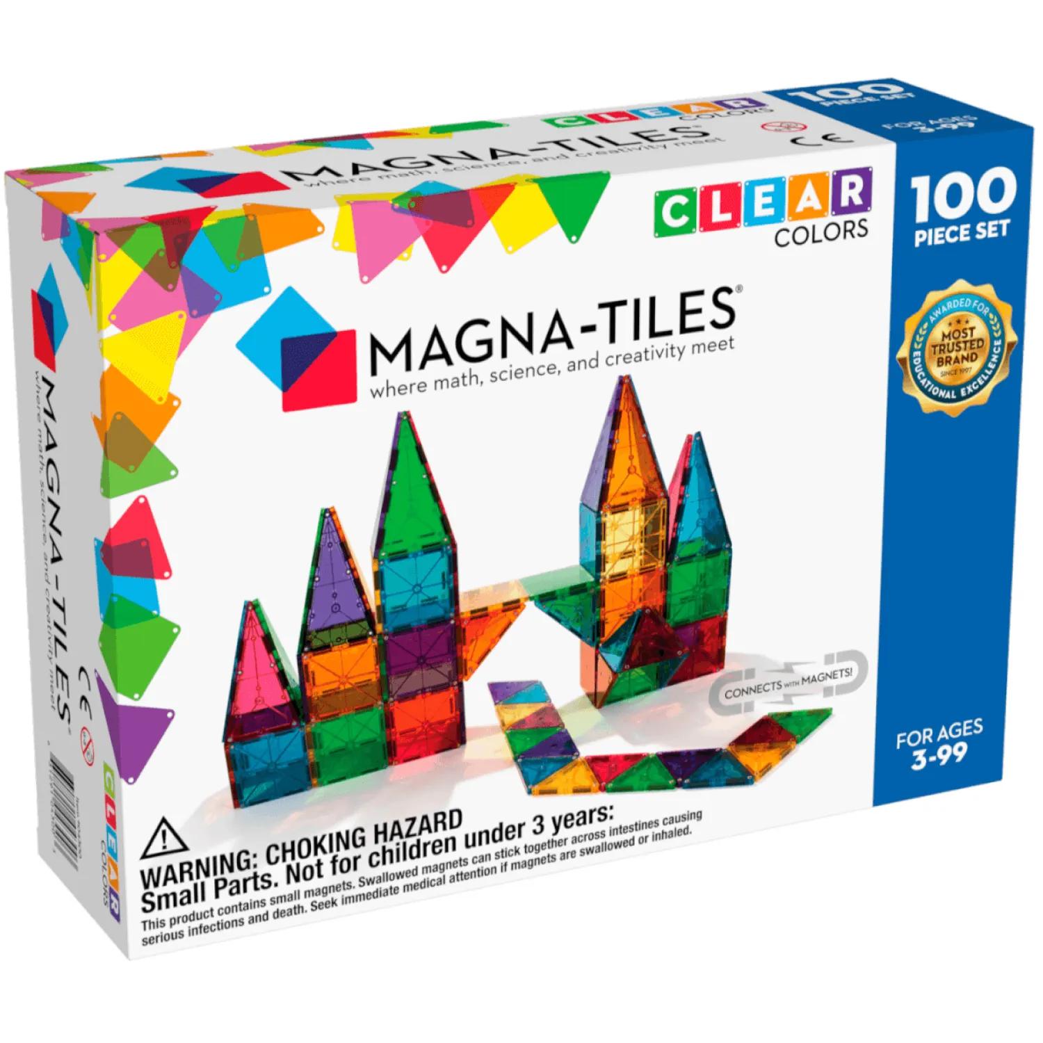 Magna-Tiles Klocki Magnetyczne Classic 100 el.