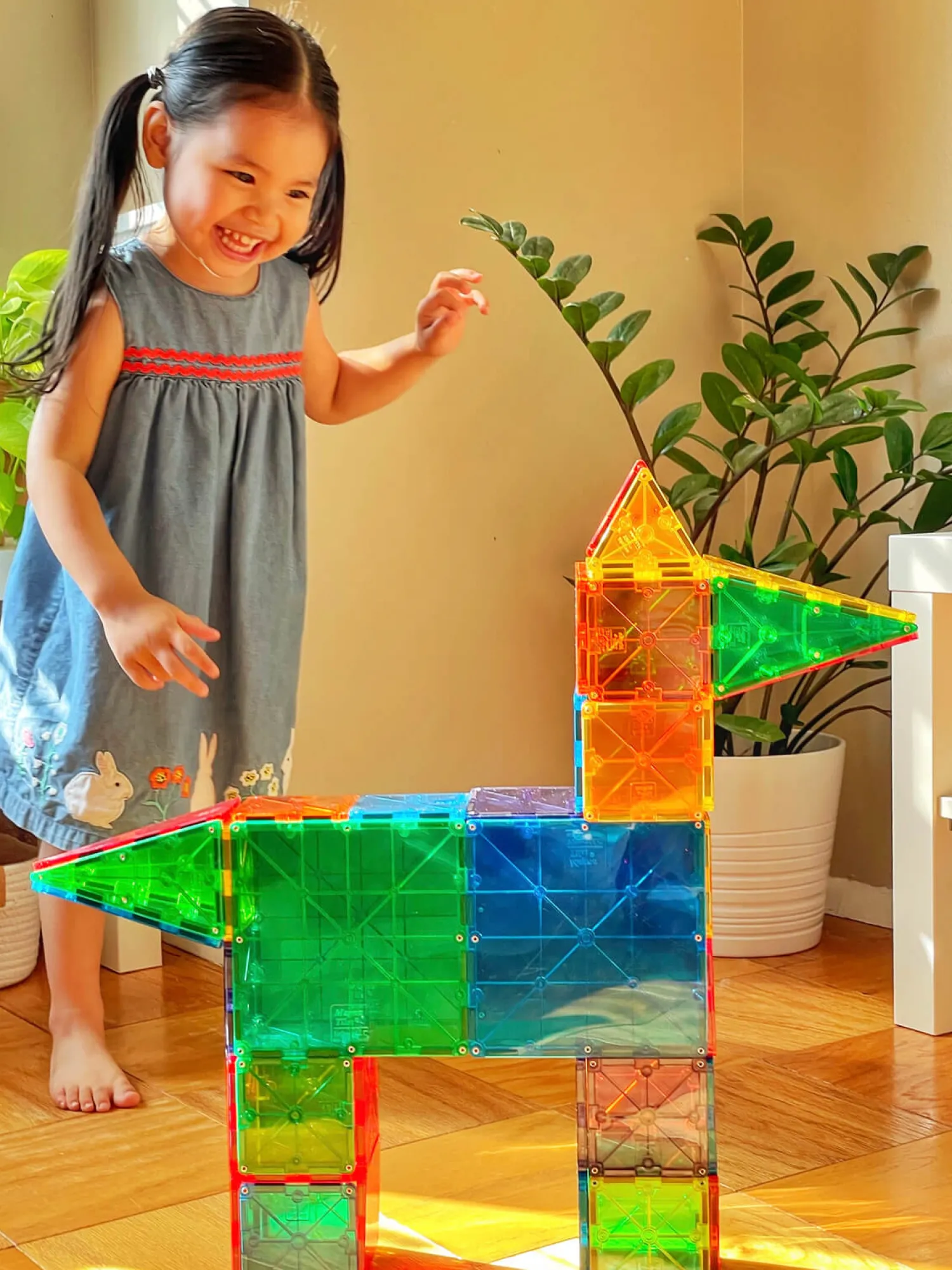 Magna-Tiles Klocki Magnetyczne Classic 100 el.