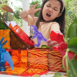 Magna-Tiles Klocki Magnetyczne Dino World 40 el.