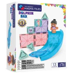 Magna-Tiles Klocki Magnetyczne Dolphin Bay, 13 el.