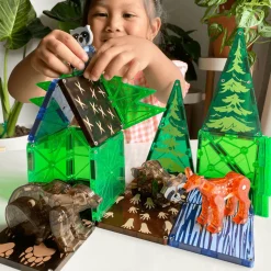 Magna-Tiles Klocki Magnetyczne Forest Animals 25 el.