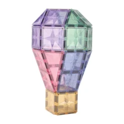 Cleverclixx Klocki magnetyczne Large Creative Pack Pastel - 125 el.