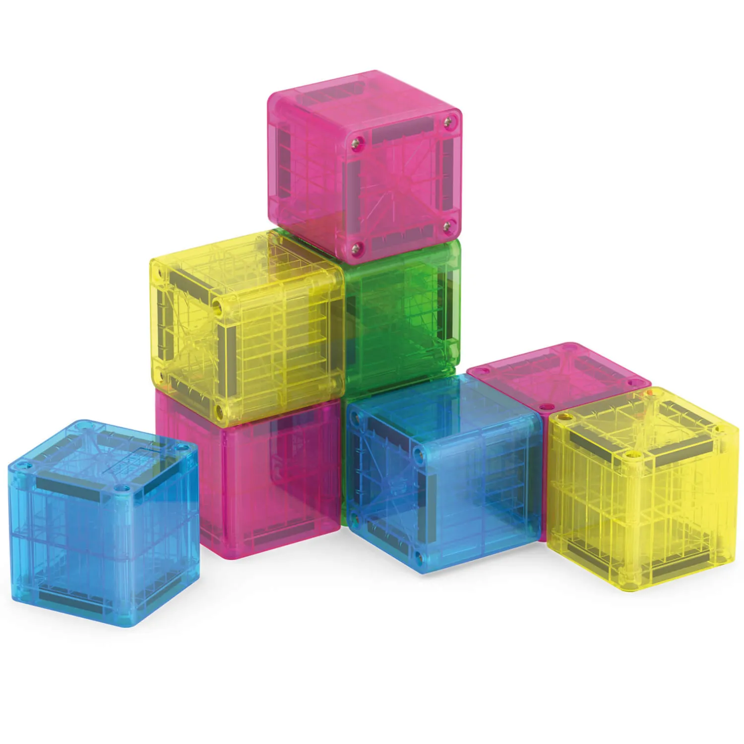 Magna-Tiles Klocki Magnetyczne microMAGS Cubes, 9 el.