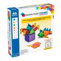 Magna-Tiles Klocki Magnetyczne microMAGS 46 el. COMBO