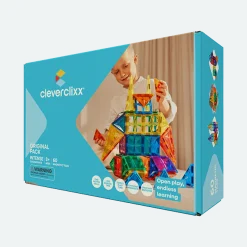 Cleverclixx Klocki magnetyczne Original Intense Pack - 60 el.