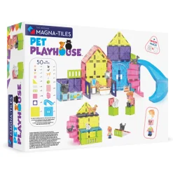 Magna-Tiles Klocki Magnetyczne Pet Playhouse 50 el.