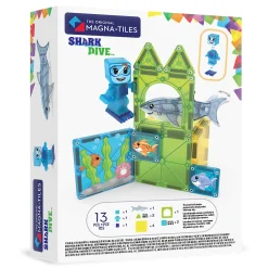 Magna-Tiles Klocki Magnetyczne Shark Dive, 13 el.