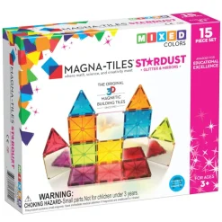 Magna-Tiles Klocki Magnetyczne Stardust 15 el.