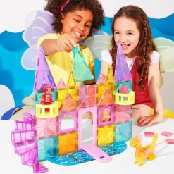 Magna-Tiles Klocki Magnetyczne Zamek DLX 48 el.