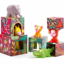 Djeco Klocki MAXI TOPANI-JUNGLE