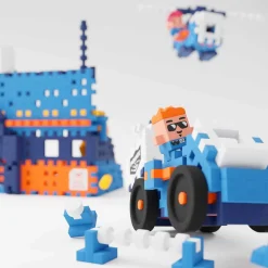Marioinex Klocki MINI Waffle City Posterunek Policji 280 el.