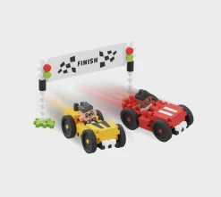 Marioinex Klocki Mini Waffle City Wyścig 80el.
