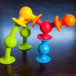 Fat Brain Toys Klocki Przyssawki - Zestaw Delux