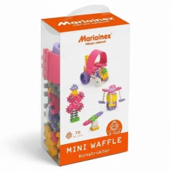 Marioinex Klocki waffle MINI konstruktor dziewczynka 70 szt.