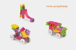 Marioinex Klocki waffle MINI konstruktor dziewczynka 35 szt.