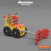 Marioinex Klocki waffle MINI Konstruktor Expert 141 szt.