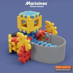 Marioinex Klocki waffle MINI Konstruktor Expert 141 szt.