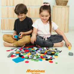 Marioinex Klocki waffle MINI Konstruktor Expert 141 szt.