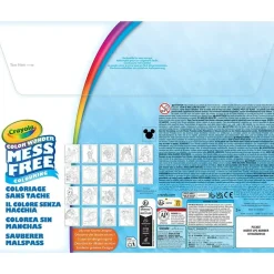 Crayola Kolorowanka dla dzieci i 4 niebrudzące magiczne flamastry Color Wonder Mess Free Księżniczki Disneya 3+