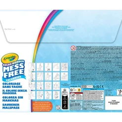 Crayola Kolorowanka dla dzieci i 4 niebrudzące magiczne flamastry Color Wonder Mess Free Kraina Lodu 3+