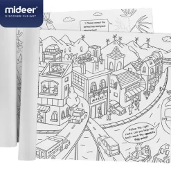 Mideer Kolorowanka w rolce – Miasto, 10m