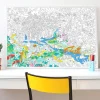 OMY Kolorowanka 100x70cm DŻUNGLA