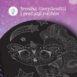 Nebulous Stars Kolorowanki z czarnymi kartkami i pisakami M Isadora
