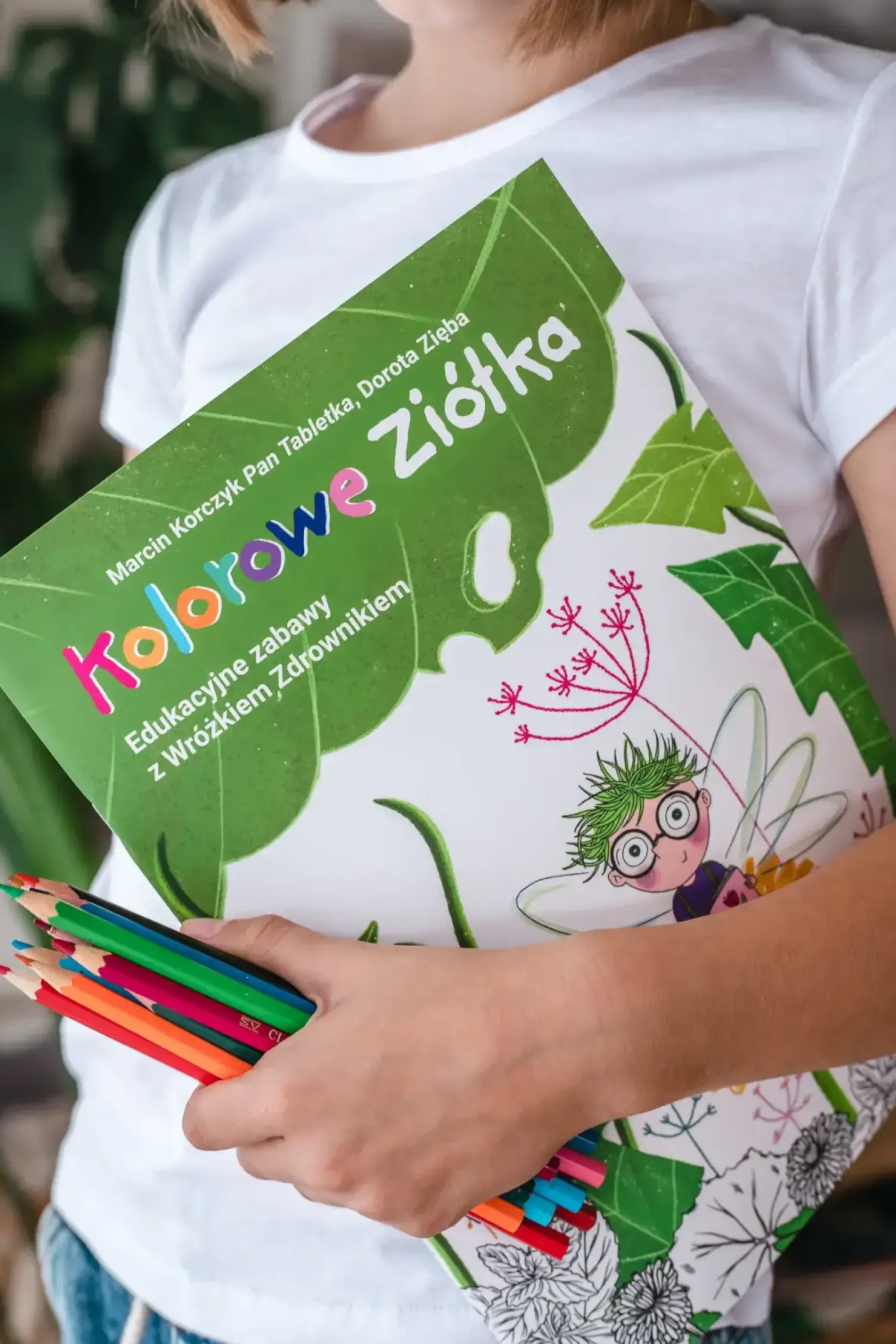 Pan Tabletka “Kolorowe ziółka” – książeczka edukacyjna dla dzieci