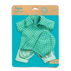 Djeco Komplet ubrań 3 elementy PETIT PAN & POMEA IV