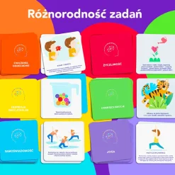 rozwojowa mama Kostka aktywności - mindfulness. Gra + mini e-book 4+