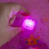 Glo Pals Kostki sensoryczne świecące w wodzie Ida księżniczka - zabawka kąpielowa, różowy