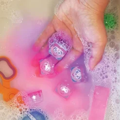 Glo Pals Kostki sensoryczne świecące w wodzie Abby Ulica Sezamkowa - zabawka kąpielowa