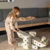 MODU Kreatywne klocki rozwijające motorykę dużą, Dreamer kit 12 in 1 - Sand Grey, Honey Yellow