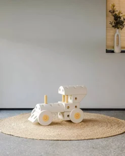 MODU Kreatywne klocki rozwijające motorykę dużą, Dreamer kit 12 in 1 - Sand Grey, Honey Yellow