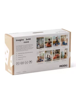 MODU Kreatywne klocki rozwijające motorykę dużą, Dreamer kit 12 in 1 - Sand Grey, Honey Yellow